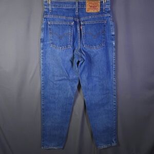 Vtg‎ Womens Levis 550 Denim Jeans Relaxed Fit Tapered Leg Size 10 Reg. M 90s Y2K